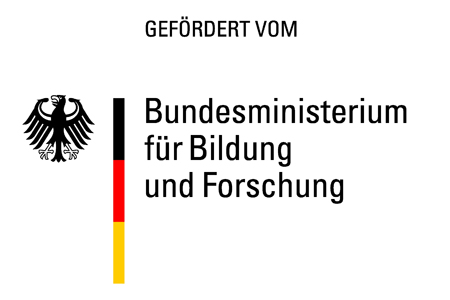Gefördert vom Bundesministerium für Bildung und Forschung - Logo